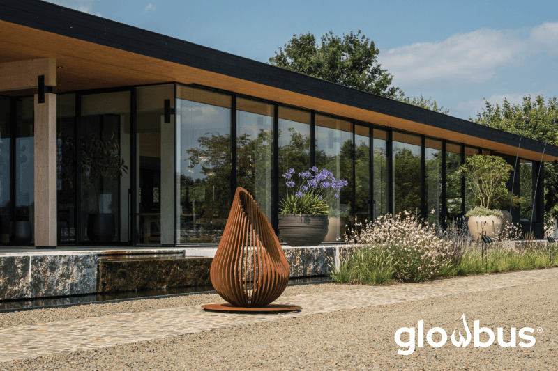 Glowbus vuurkorf designelement tuininspiratie (1)